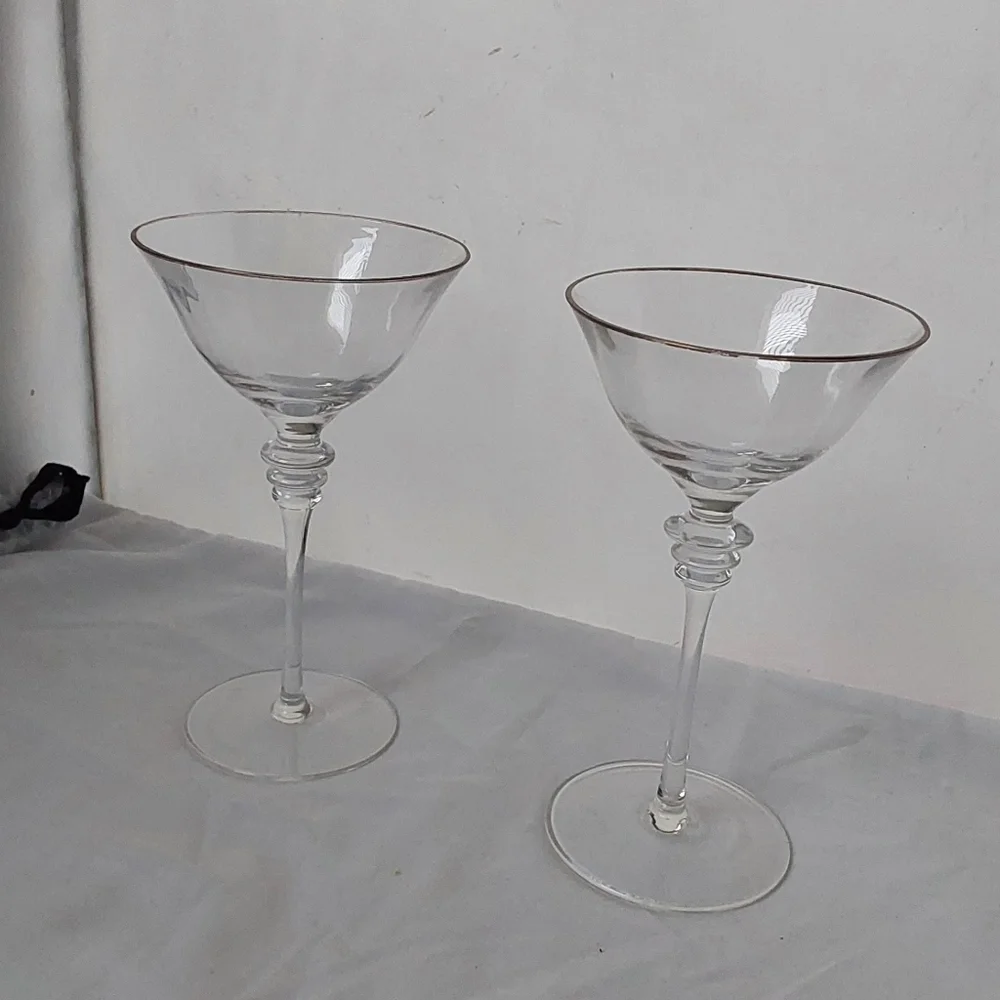 MIKASA‎ VINTAGE SOPHISTICATED  CHAMPAGNE/ SHERBET